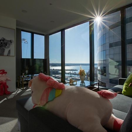 天空城景 海景 私人大阳台公寓 Auckland Kültér fotó