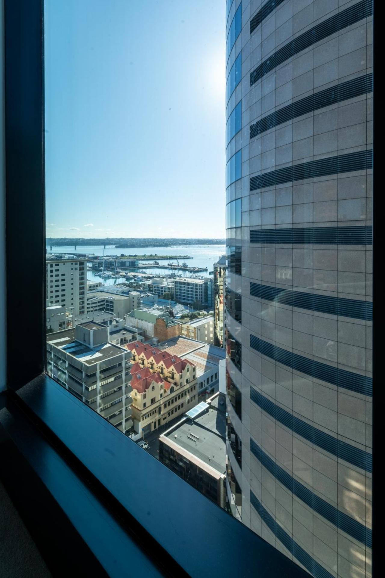 天空城景 海景 私人大阳台公寓 Auckland Kültér fotó